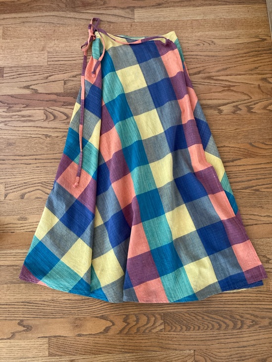 M.De Sigoura Dresses & Skirts - Authentic 70s Hippie Wrap Around Maxi Skirt